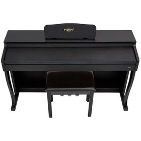 Resim Marcia Mk-880 Bk Dijital Konsol Piyano, Bluetooth, Tuş Hassasiyeti, 88 Tuşlu, Kapaklı 