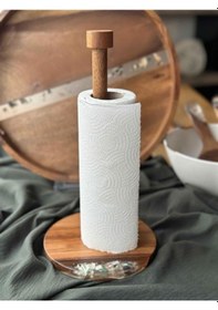 Resim Akasya Kağıt Havluluk 31 Cm Kahverengi 