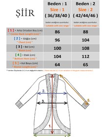 Resim Şiir Moshi Kadın Penye Italyan Reglan Oval Etek Uzun Kollu Esnek Uzun Hırka & Tesettür Hırka - Ekru 