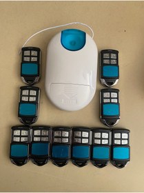 Resim WICOM Otomatik Kapenk Panjur Garaj Kapısı Alıcı Kartı Kontrol Ünitesi 10 Adet Kepenk Panjur Kumandalı Set 