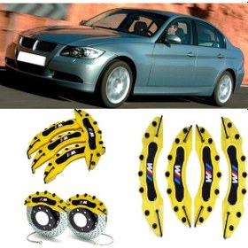 Resim Bmw E90 ///m Sarı 17-18-19-20 Janta Uyumlu 4.lü Kaliper Kapagı 