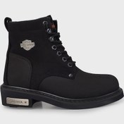 Resim Harley Davidson Bayan Bot 025G100109 Siyah Nubuk Siyah 