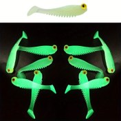 Resim 5/15/30 Adet Parlayan Yumuşak Silikon Balık Oltası, 5cm Wobbler Swimbaits, Avcılık ve Olta Seti 