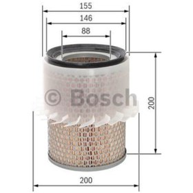 Resim BOSCH 1987429186 Hava Fılt.Mıt L200 96 Oz 