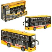 Resim City Bus Otobüs 2 Katlı Işıklı Sesli Kapıları Açılabilen Tur Otobüsü 