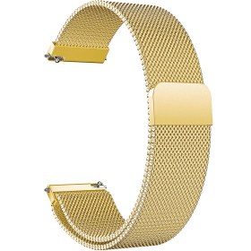 Resim Microsonic Xiaomi Amazfit Pace 2 Stratos Milanese Loop Kordon Gold 