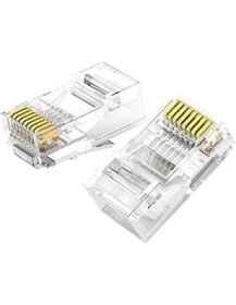 Resim COB8P 50'li Paket Cat5 Cat6 RJ45 Jack Ethernet Internet Modem Kablosu Soketi Network Tüm Cat5 Cat6 Uyumlu Soket RJ45 Jack 