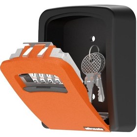 Resim Insafe Isc803Key Şifreli Anahtar Kutusu - Anahtar Dolabı - Kasa Kirmizi 