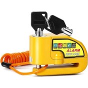 Resim Gcp Like Motosiklet Disk Fren Kilidi Motosiklet Bisiklet Scooter Güvenlik Kilidi Su Geçirmez Alarm Sesi Hatırlatma Kablosu ile (Yurt Dışından) 
