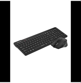 Resim A4 Tech Fg2400 Aır2 Siyah, Fstyler, 2.4ghz Mini Kablosuz, Türkçe Q, Sessiz Klavye Mouse Set Diğer 