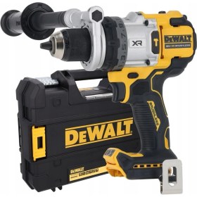 Resim Dewalt Akülü Kömürsüz Darbeli Matkap 169NM 1500 W Güçlü Performans Akü Hariç Anahtarsız Mandren DCD1007NT-XJ 