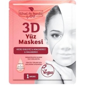 Resim Rituel De Beaute 3D Hücre Yenileyici ve Canlandırıcı Yüz Maskesi 