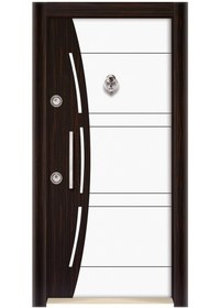 Resim 3552 Ahşap Kaplama Çelik Kapı, Kaplama Daire Kapısı 