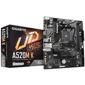 Resim Gigabyte A520M K 1.0 AMD A520 5100 MHz (OC) DDR4 Soket AM4 mATX Anakart 