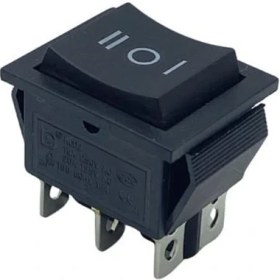 Resim YLZ TUŞLU ANAHTAR KARE (BÜYÜK BOY) (6 FİŞ) (ON-OFF-ON) (16A 250V AC / 20A 125V AC) 