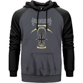 Resim Dissection Cult Of Death Gri Renk Reglan Kol Sweatshirt Gri 
