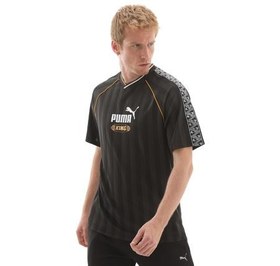 Resim Puma Kıng Relaxed Football Jersey T-Shirt Siyah 