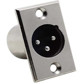 Resim AyrStore Elektromer Canon Xlr 3 Pin Erkek Şase Konnektör 