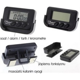Resim Practials Araç Içi Dijital Saat 