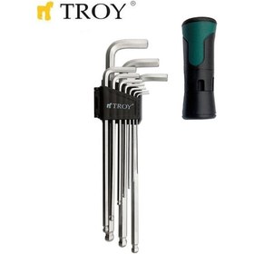 Resim Troy 26202 Allen Anahtar Seti. 11 Parça 