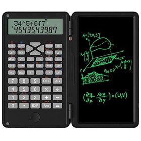 Resim Valkyrie ZH69 Dijital Ekranlı Stylus 6" Hesap Makinesi Dual Bilimsel Fonksiyonlu Katlanabilir 
