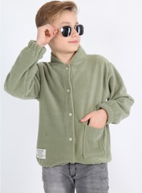 Resim Yeni Sezon Polar Çeket Unisex Kız Ve Erkek Çocuk Çeket 