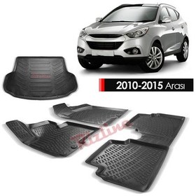 Resim Hyundai Ix35 Paspas Bagaj Havuzu 3D Rizline Havuzlu Set 2010-2015 