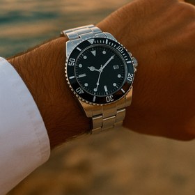 Resim INTRATES Lüks Spectrum Erkek Saati – Çelik Kordon, Hareketli Çerçeve, Takvimli 