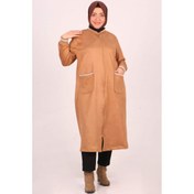 Resim 33071 Büyük Beden Süet Ribanalı Kap-Taba 
