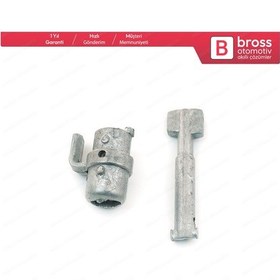 Resim Mercedes W124 S124 için Ön Sağ Kapı Kilit Seti 37.5 MM 1247600177 N11.9931 