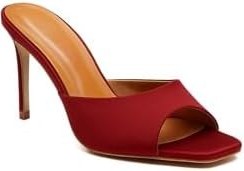 Resim Jabotter Malvina Saten 8 Cm Topuklu Terlik 
