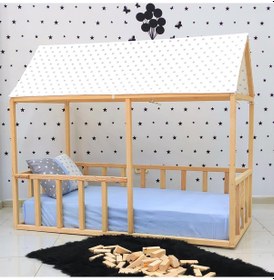 Resim Markaawm Montessori Yatak Markaawm Ahşap Karyola Orkide 