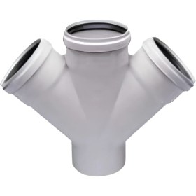 Resim Kalde 125X110 Atıksu Çift Çatal 45° 