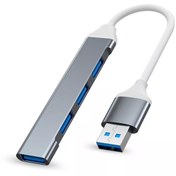 Resim ATAELEKTRONİK 4 Port Usb 3.0 Hub Splitter Pc Dizüstü Bilgisayar Hoparlör Için Çoklu Çoğaltıcı 5gbps 