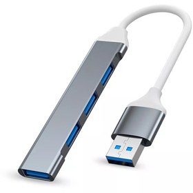 Resim ATAELEKTRONİK 4 Port Usb 3.0 Hub Splitter Pc Dizüstü Bilgisayar Hoparlör Için Çoklu Çoğaltıcı 5gbps 