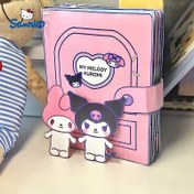 Resim Sanrio Silent Book Kulomi Yaratıcı Kitap Küçük Taze Sticker Sessiz Kitap DIY El Yapımı - Interaktif Eğitici Bulmaca Oyunu, for Kuromi Karakterleri ve Anime Karakterleri için Uygun Renkli Kağıt Sticker'ları, Gençler İçin Mükemmel Hediye, Eğitici Hediye | Eğlenceli Tasarım | Kağıt Sticker'ları 