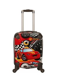 Resim Protocol London Disney Pixar Cars Erkek Çocuk Valizi Kırmızı Siyah 