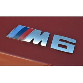 Resim Bmw M6 Arka Bagaj Yazısı 