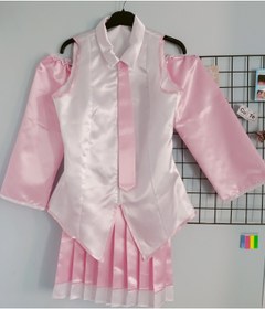 Resim GALAXYBUTIQUE Sakura Miku Cosplay Elbise 