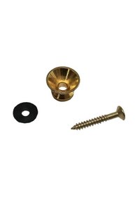 Resim Midex Pm1 Gold Metal Kaliteli Gitar Askı Pimi Omuz Askısı Takmak İçin Vida Pim 