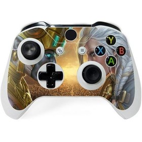 Resim Aircraft Jzcat Xbox One S X Gamepad Çıkartmaları Yapıştırıcı Olmadan Yapıştırması Kolay-12 