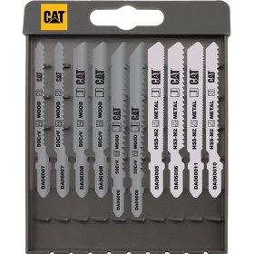 Resim Cat DX5310 550WATT Profesyonel Devir Ayarlı Dekupaj Testere + DA06901 10 Parça Testere Ucu 