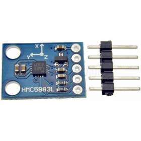 Resim Koodmax-3 Eksen Pusula Sensörü Hmc5883L Gy-273 - Manyetik Alan Sensörü 