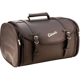Resim Sıp Scootershop Soft Çanta Deri 35 Lt Kilitli *kahverengi* 480X300X270 mm / Sıp Classıc 