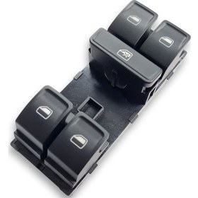 Resim VW Polo 2015-2017 Sol Ön Kapı Dörtlü Cam Açma Düğmesi 6C0959857 