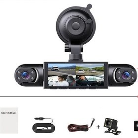 Resim Motion003 360 Araç Kamerası 4 Kanallı 1080p Ön 720p Arka Sol Sağ 3.16" Ips Ekran Gece Görüşü 64gb Hafıza Kartlı 
