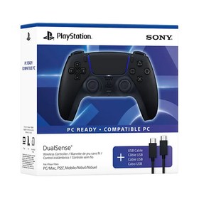 Resim PS5 DualSense Controller Siyah (Midnight Black) - PC Ready Edition ( İthalatçı Garantili ) 