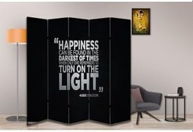 Resim Motivasyon Temalı Özel Tasarım Paravan Room Divider PRV1067, 180 x 180 