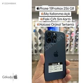 Resim Apple iPhone 15 Pro Max İkinci El YD | 256 GB | Mavi 