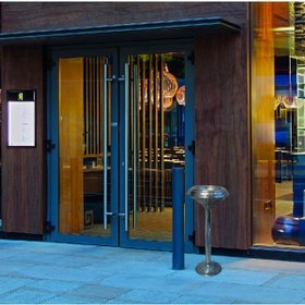 Resim İly Lobi Paslanmaz Ayaklı Küllük 72 Cm 